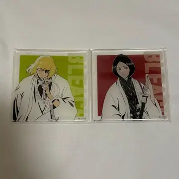 BLEACH WORLD 아크릴 코스터 히라코 신지 우노하나 레츠