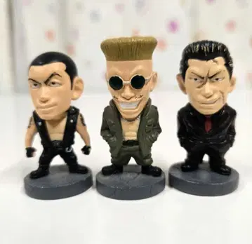 크로우즈 미니 피규어 3개 세트 파르코, 키코, 테루