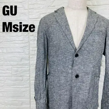 GU 지유 린넨 블렌드 테일러드 자켓 1176