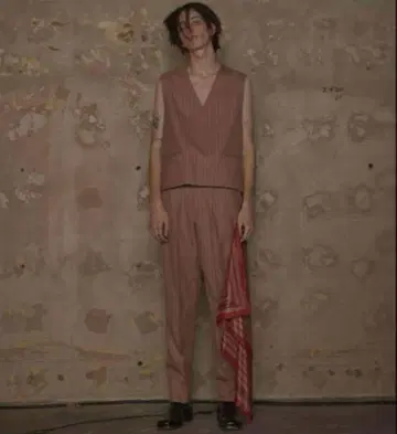 LITTLEBIG 리틀빅 스트라이프 테이퍼드 트라우저스