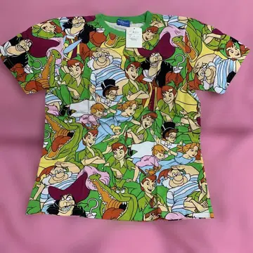 피터팬 S 사이즈 남녀 공용 디즈니랜드 올 패턴 후크 선장