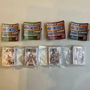 원피스 베이스샵 한정판 콩가샤본 권일.권이.권삼.권오 4개 세트