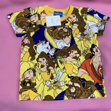 미녀와 야수 100 사이즈 남녀 공용 디즈니랜드 벨 올 패턴 가스통