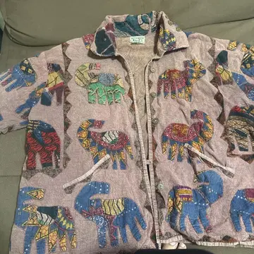 Treska 동물 패턴 캐주얼 자켓