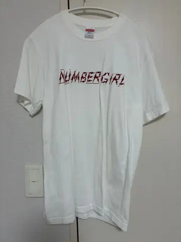 NUMBER GIRL 로고T셔츠 M사이즈