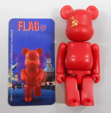 MEDICOMTOY BE@RBRICK FLAG 소련 100% 시리즈 4