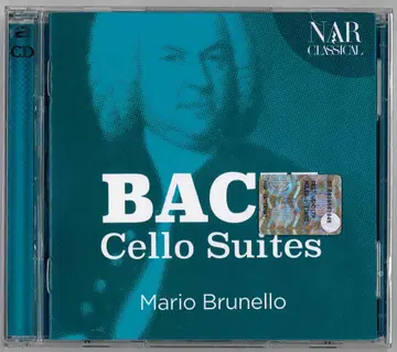 [ 수입반 CD ] 마리오 브루넬로: 바흐 / 무반주 첼로 모음곡