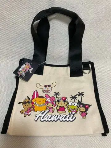 산리오 x ABC 스토어 일광화상 헬로키티 프렌즈 미니 토트백 블랙