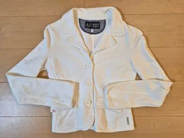 ARMANI JEANS 아르마니진 화이트 자켓