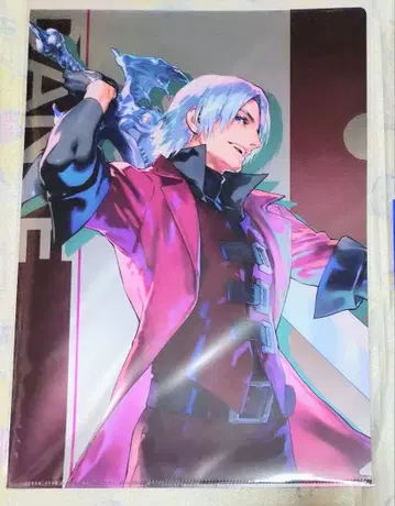 단테 메탈릭 클리어 파일 캡콤 스토어 데빌 메이크라이 미타 치세