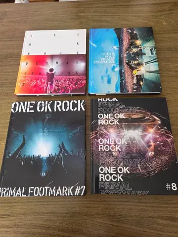 ONE OK ROCK PRIMAL FOOTMARK #5 #6 #7 #8