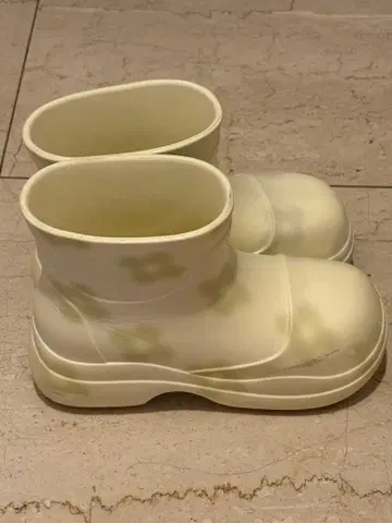 Rockfish minjukim 콜라보 장화 크림