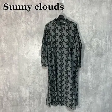 Sunny clouds 필레이손 면린넨 원피스 L