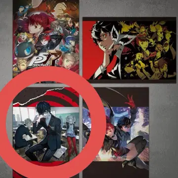 제일복권 페르소나 5 더 로얄 D상 포스터 주인공 타카마키 사카모토