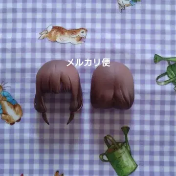 넨도로이드 머리 부품 이이노 미코 다크 브라운 땋은 머리