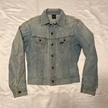 USA제 70s Lee 101-J 데님 자켓 라이더스 라이트 블루