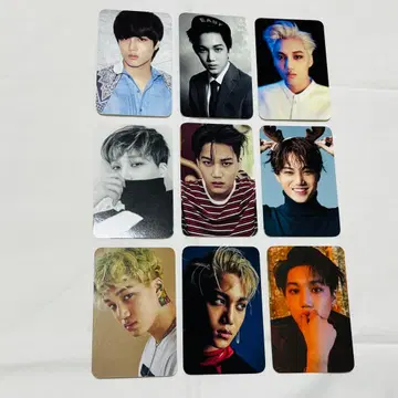 EXO 10주년 포토 카드 세트 카이 10th anniversary