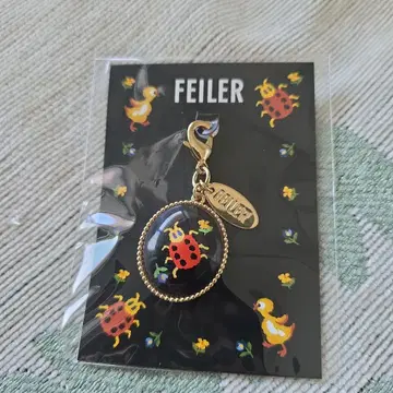 [ 주말 세일 ] FEILER 하이디 지퍼 참 무당벌레