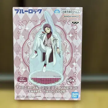 남코 한정판 블루 록 아크릴 스탠드 sweets flavor 이토시 사에