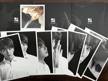 WINGS BTS 정국 앨범 트레이딩 카드 사진 컬렉션 CD