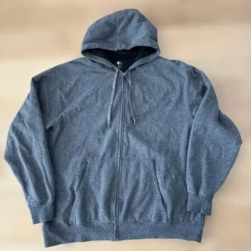 S* 스타터 풀 집업 그레이 후드티 XL