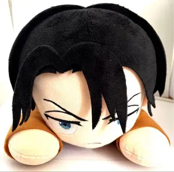 진격의 거인 누워있는 BIG 봉제 인형 리바이 병장 인형