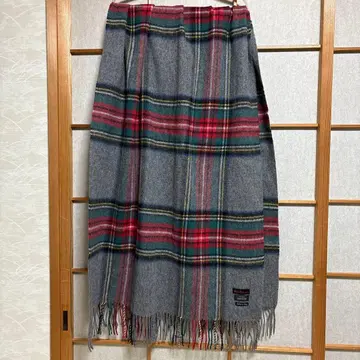 닉 브론슨 대형 머플러 스톨 그레이