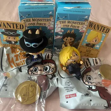 POP MART 원피스 러브브 사보 상디 THE MONSTERS