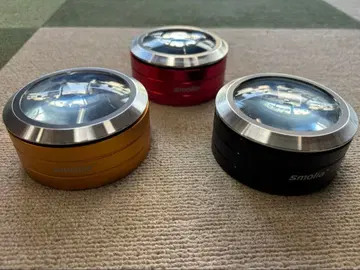 알루미늄제 돋보기 3색 세트