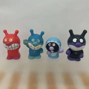 호빵맨 손가락 인형 아카킨맨 아오킨맨 아기 세균맨