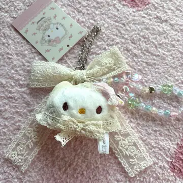 헬로키티 포레스트 레이스 백참 미사용 택 포함 산리오