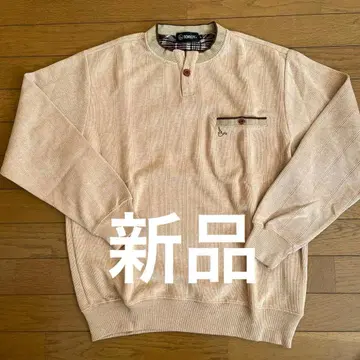 TOROY 베이지 L 헨리넥 피케 셔츠