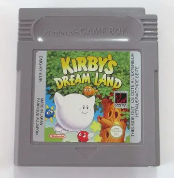 KIRBY'S DREAM LAND 게임보이 소프트 별의 커비 유럽판