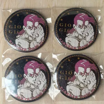 죠죠 더 죠죠 월드 도피오 원작 캔뱃지 홀로그램 75mm