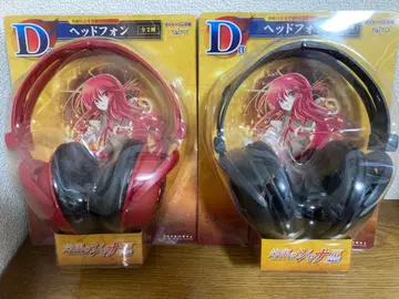 작안의 샤나 복권 TAITO 헤드폰 빨간색 블랙 2개 세트