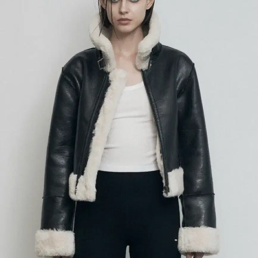 Bohemian Seoul Bohemseo Oversized Leather Jacket #플노팔,#뉴얼린