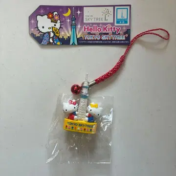 지역 한정 키티 도쿄 스카이트리 스트랩 초레어 상품