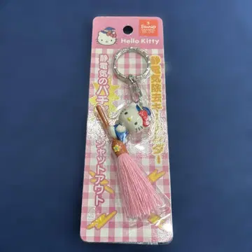 헬로키티 HELLO KITTY 정전기 제거 키링 레어 레트로 2001