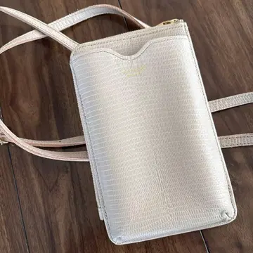 비올라 돌로 베이지 스마트폰 숄더백