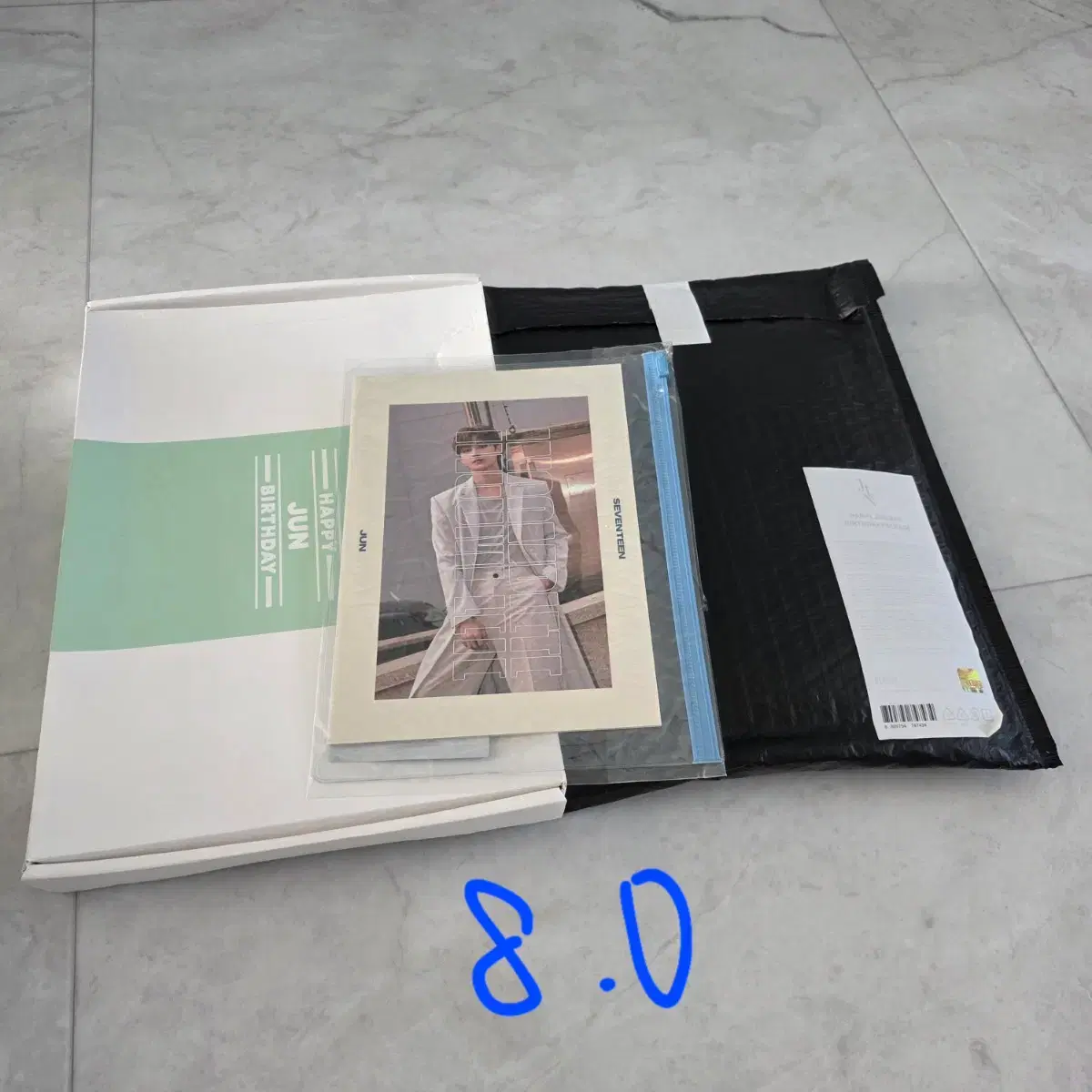 Seventeen 7th Anniversary Bracelet + Jeonghan Charm (Photocard