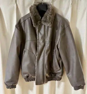 CAMPHOR WOOD 퍼 달린 리버서블 자켓 M