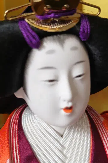 7단 장식 세트 총액 70만 엔 중, 오다이리사마, 받침대, 병풍만 판매