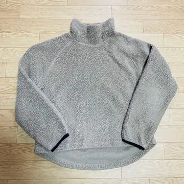 90s 00s 엘엘빈 아웃도어 플리스 풀오버 베이지