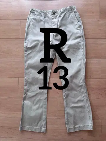 R13 인기 베이지 마더 데님 사이즈 25