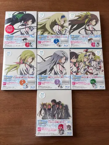 인피니트 스트라토스 Blu-ray 7 타이틀 세트 미개봉 포함