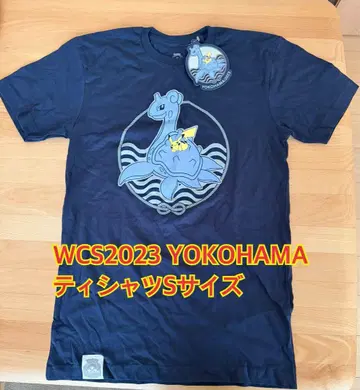 WCS2023 YOKOHAMA 피카츄 & 라프라스 티셔츠 S 사이즈