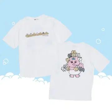 빤쮸토끼 SPAO T셔츠 한국 한정판