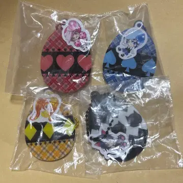 수호캐릭터 가챠가챠 아크릴 거울 참 란 미키 스우 요루