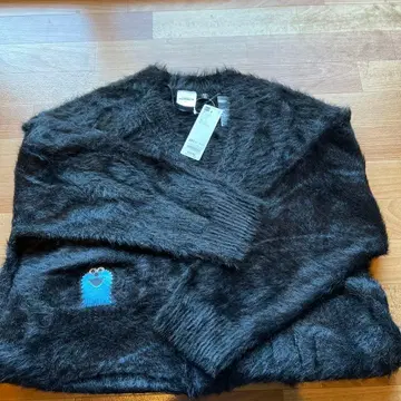 GU PUPPET SUNSUN 블랙 가디건 XXL