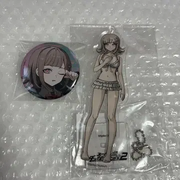 단간론파 나나미 치아키 아크릴 스탠드 캔뱃지